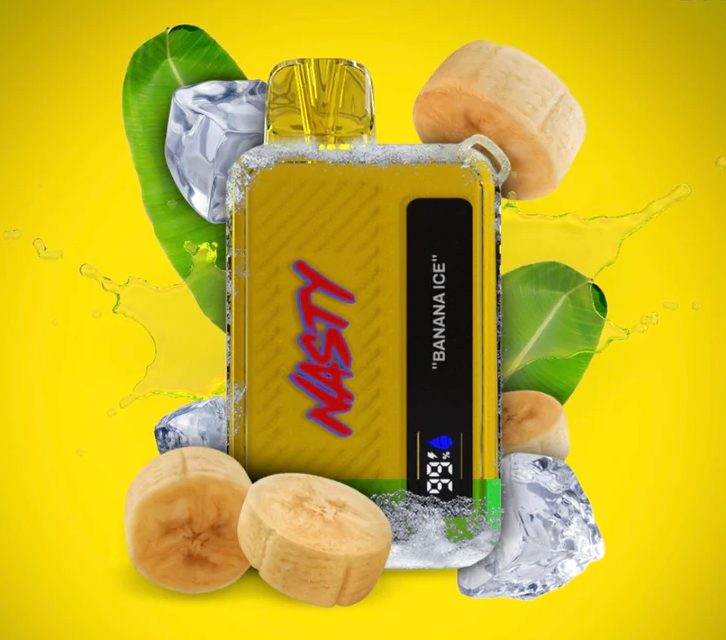 Одноразовая электронная сигарета Nasty WW DX10i Banana ice (Банан) 50мг от EcoSmoke