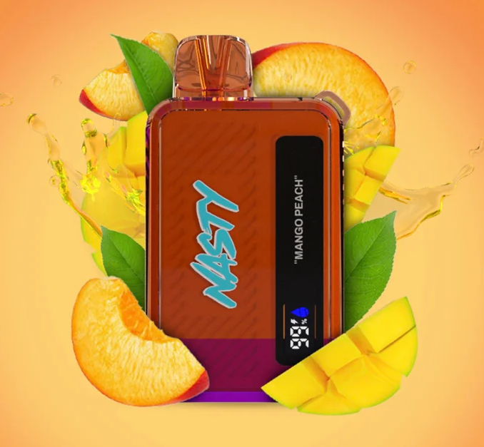 Одноразовая электронная сигарета Nasty WW DX10i Mango peach (Манго персик) 50мг от EcoSmoke
