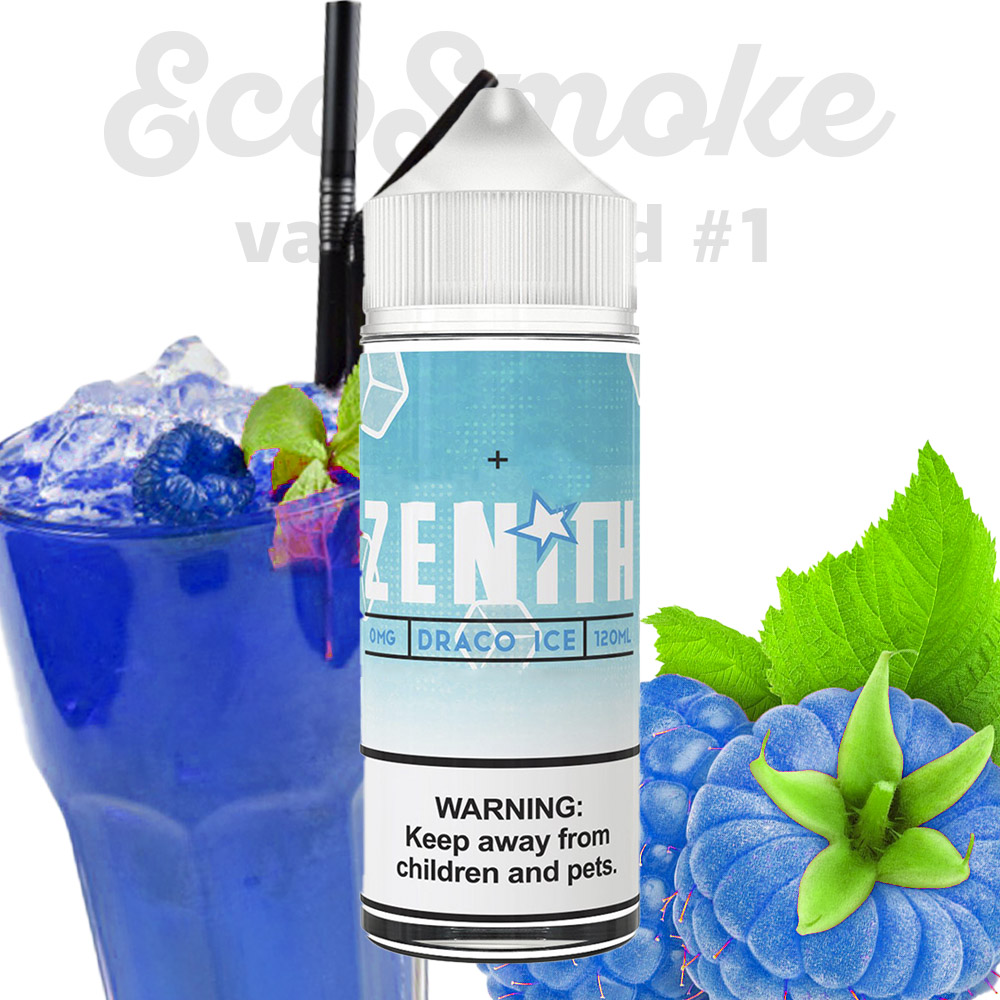 Zenith Draco ICE 120мл 3мг (малиновый лимонад со льдом) от EcoSmoke