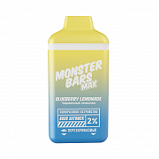 Одноразовая электронная сигарета Monster Bars 6000 Blueberry Lemonade (Черничный лимонад) 20мг от EcoSmoke