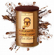 Турецкий кофе натуральный MEHMET EFENDI, молотый обжаренный, 250гр