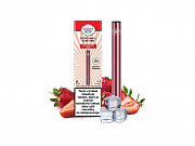 Одноразовая электронная сигарета Dinner Lady 400 Strawberry Ice (Клубника со льдом) 20мг от EcoSmoke